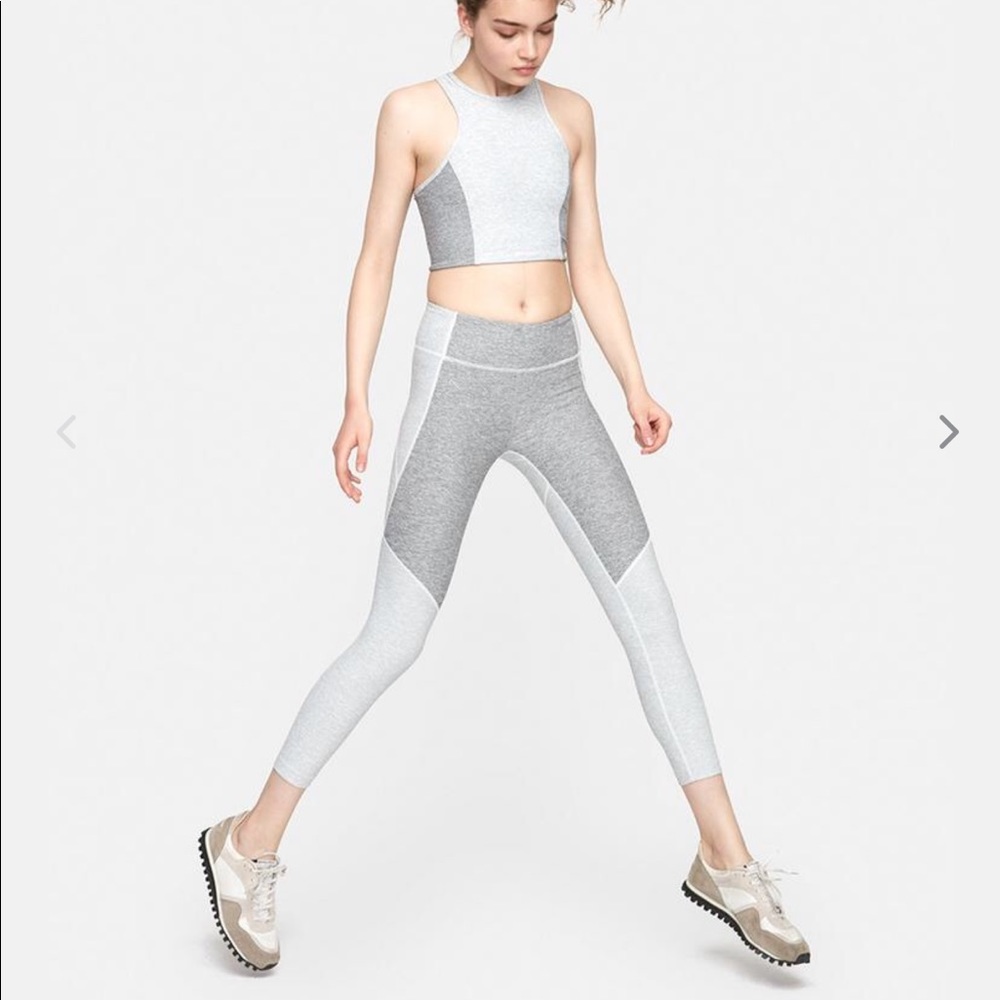 Outdoor Voices 7/8 grey leggings, size M